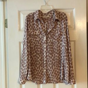 Ann Taylor loft utility blouse